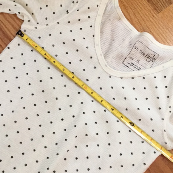 We The Free thermal looking shirt, round neck, back seam, long sleeves, Medium - Picture 5 of 8